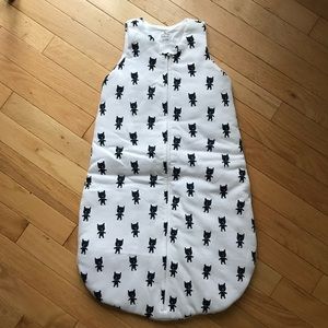 baby gap cotton jersey bear sleep sack